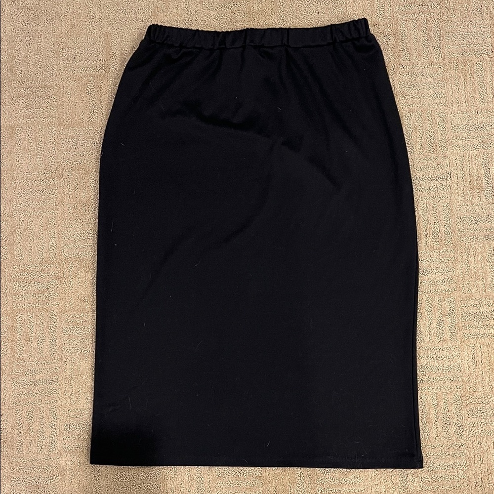 MOA USA Elegant Black Pencil Skirt